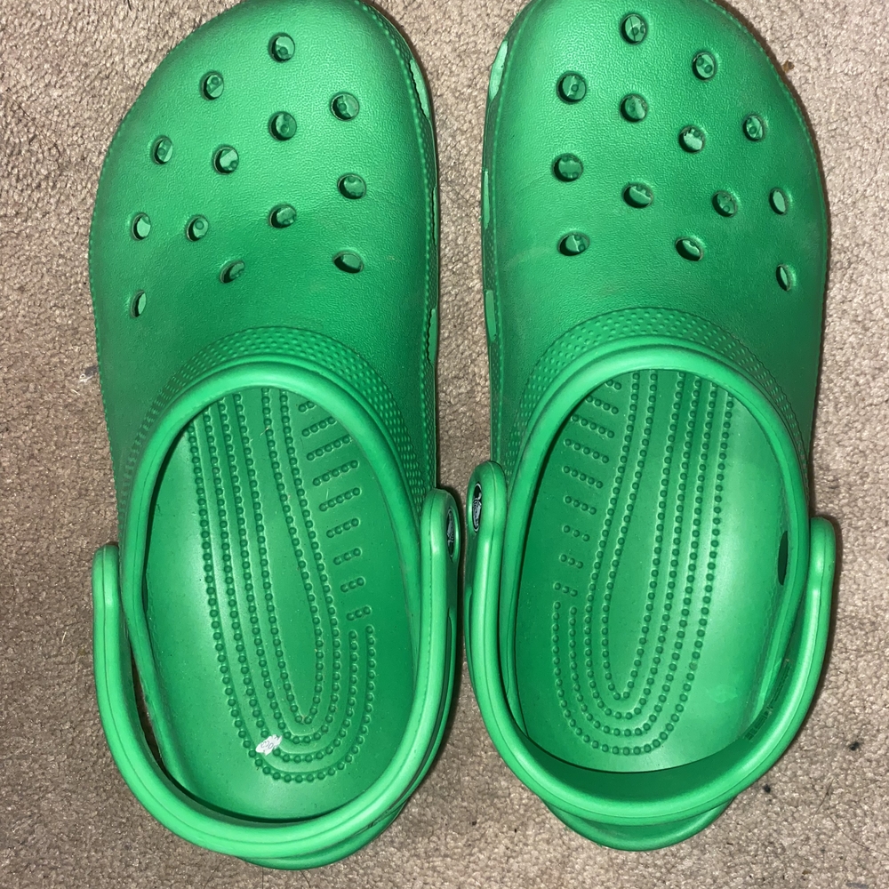 CROCS Bright Green Sandals